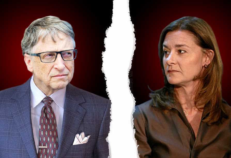 Imagen de Bill y Melinda Gates ilustrando el divorcio