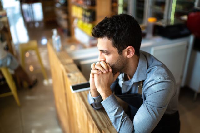 worker-contemplating