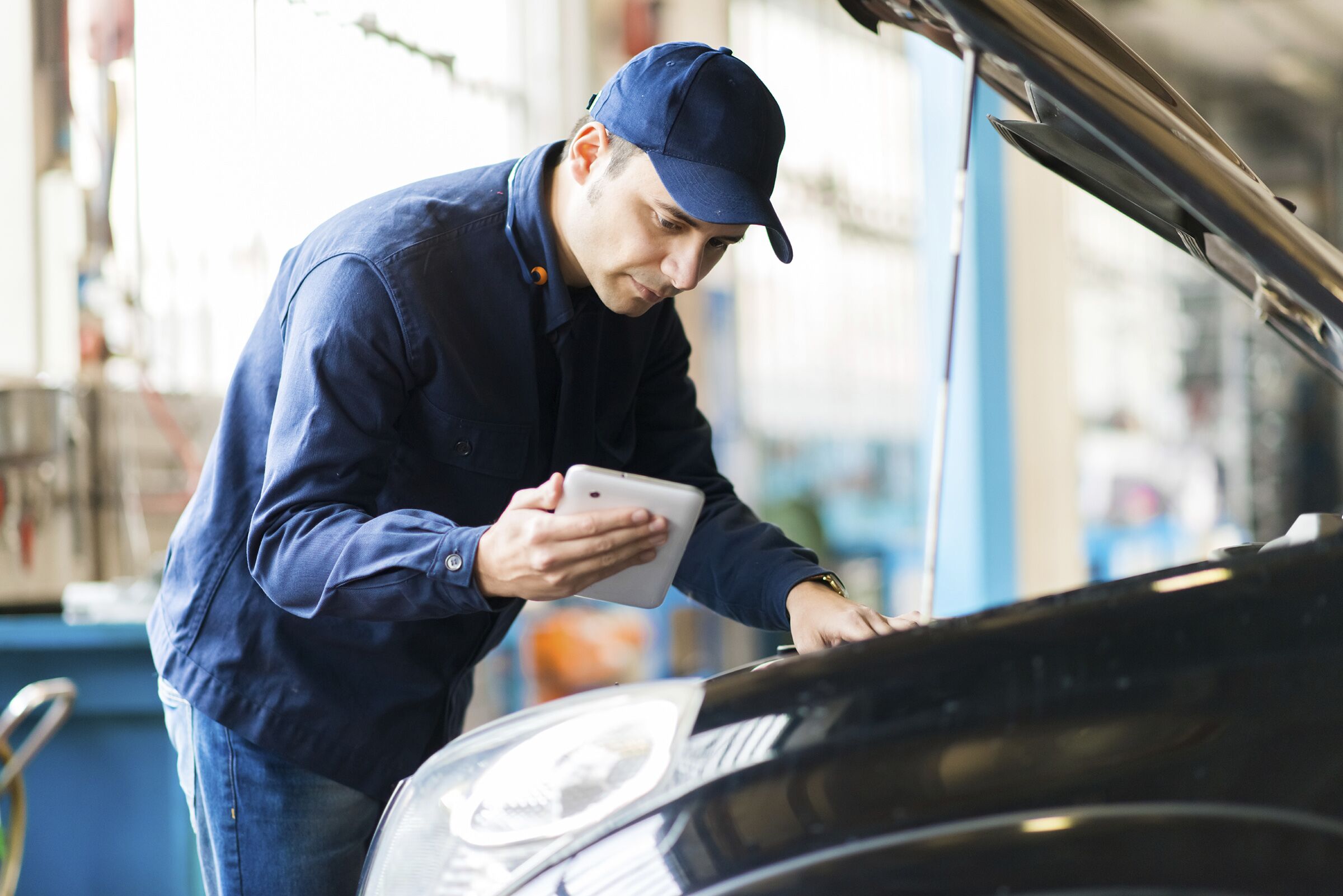 Trabajo mecánico de automóviles