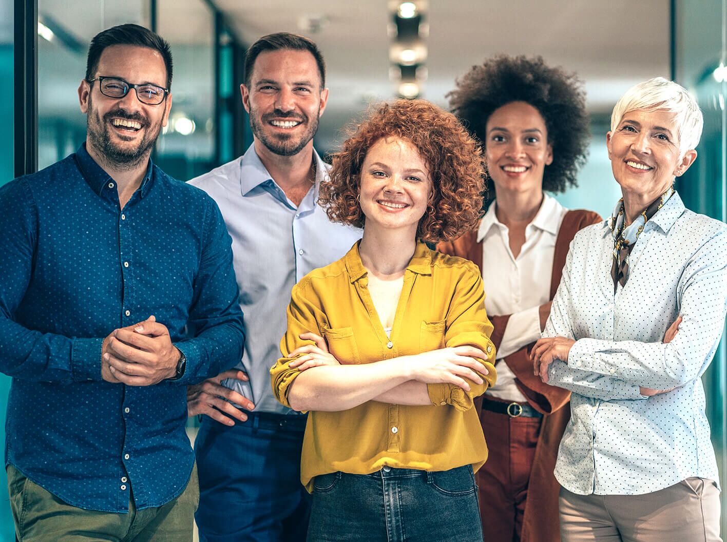 A group of smiling LegalShield Members.